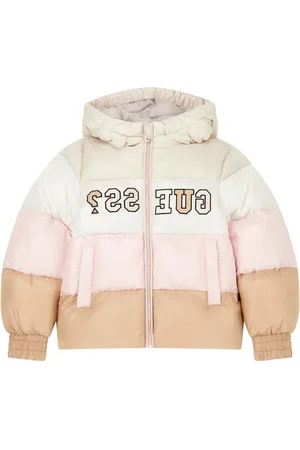 Guess Abrigo de plumas HOODED LS PADDED PUFFER W ZIP para niña