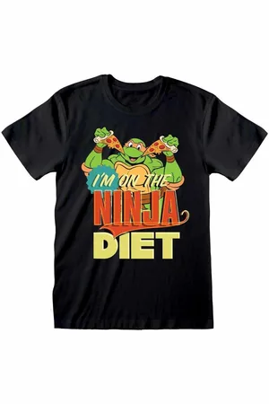 Teenage Mutant Ninja Turtles Tops y Camisetas Ninja Diet para mujer