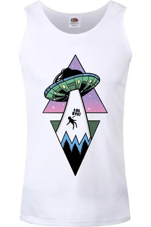 Grindstore Camiseta tirantes Alien Abduction para hombre