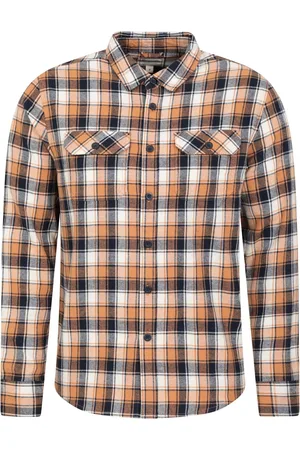 Mountain Warehouse Camisa manga larga Trace para hombre