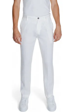 Borghese Pantalones TIVOLI - LINO 4SPA61 LN01 para hombre