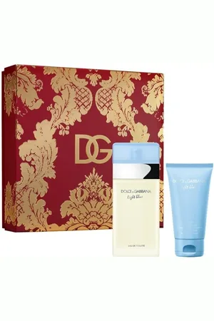D&amp;G Cofres perfumes Set Light Blue (100ml EDT+50ml BodyLotion) para mujer