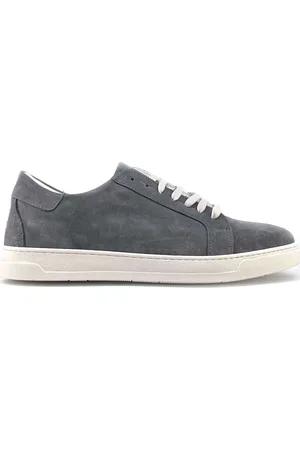 Duca Di Morrone Deportivas Moda Brando - Suede Gray para hombre
