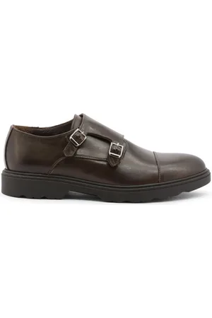 Duca Di Morrone Zapatos Bajos Guiliano - Leather Brown para hombre