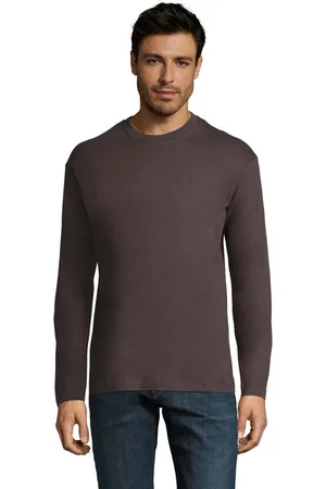 Sols Camiseta manga larga MONARCH COLORS MEN-CAMISETA HOMBRE CUELLO REDONDO MANGA LARGA para hombre