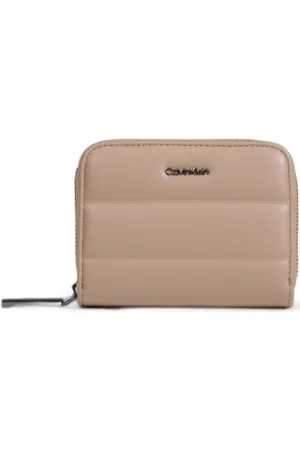 Calvin Klein Cartera LINE QUILT MEDIUM ZIP K60K612201 para mujer