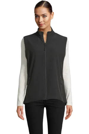 Sols Chaleco de traje RACE BW WOMENN-CHALECO SOFTSHELL DE MUJER para mujer