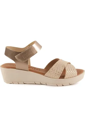 Chamby Sandalias Sandalias de mujer metalizadas de piel by para mujer