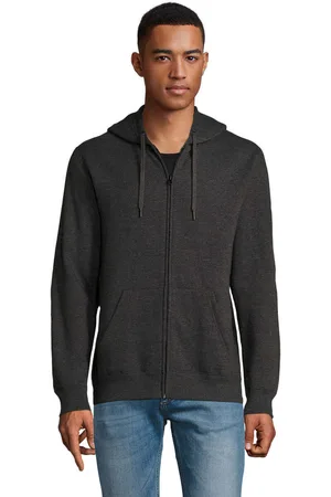 Sols Chaqueta deporte SEVEN KANGAROO MEN-chaqueta sudadera de hombre con capucha para hombre