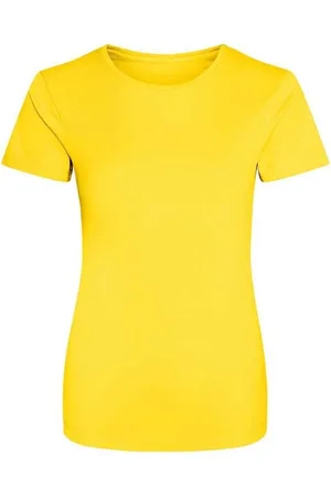 AWDis Camiseta manga larga Just Cool para mujer