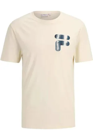 Fila Camiseta fam0350_bobitz_regular_graphic_beige para hombre