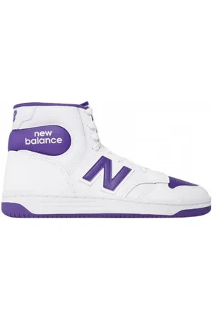 New Balance Zapatillas altas bb480sce_bianco-viola para mujer
