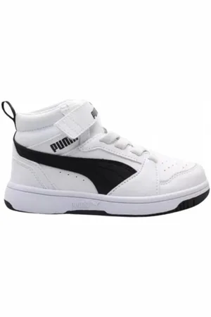 PUMA Zapatillas altas rebound_v6_mid_ac_ps_bianco para niño