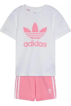 adidas Chándal hk2969_completo_rosa para niña