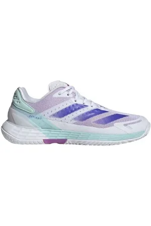 adidas Zapatillas de tenis Zapatos de tenis Defiant Speed 2 Mujer White/Cobalt Blue para mujer