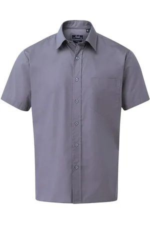 Premier Camisa manga corta Poplin para hombre