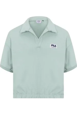 Fila Polo fat0272_polo_teens_verde para niña