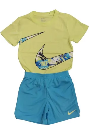 Nike Chándal 86k868-f85_completo_kids_verdeceleste para niño