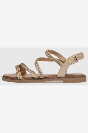 Kamome Trends Sandalias SANDALIA NIKOL PLATINO para mujer