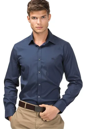 Lacoste Camisa manga larga - Camisa de Manga Larga para hombre