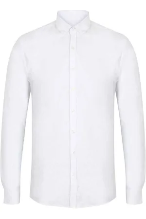Henbury Camisa manga larga Modern para hombre