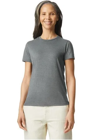 Gildan Camiseta manga larga Softstyle para mujer