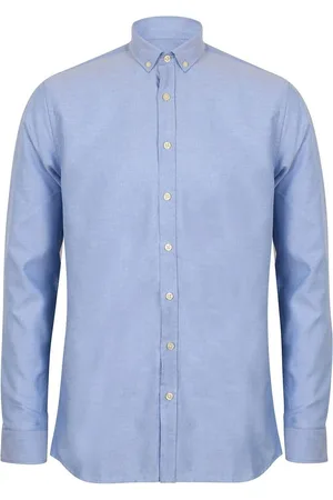 Henbury Camisa manga larga Modern para hombre