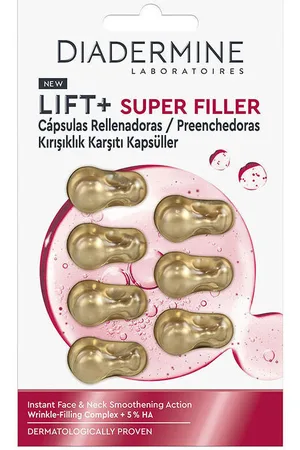 DIADERMINE Cuidados especiales Lift + Super Filler Rellenador Alisante Rostro Y Cuello Cápsula para mujer