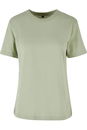 Build Your Brand Camiseta manga larga RW8940 para mujer