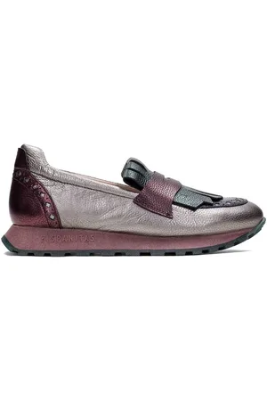 Hispanitas Zapatos de trabajo MOCASINES CON FLECOS DE MUJER LOIRA CHI243509 para mujer