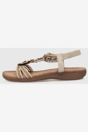 Kamome Trends Sandalias SANDALIA ILLAN BEIG para mujer