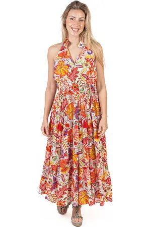 Isla Bonita By Sigris Vestido largo Vestido Largo Midi para mujer