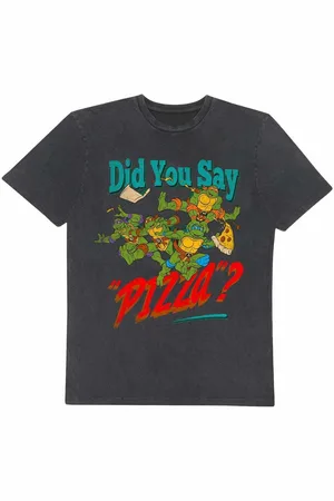 Teenage Mutant Ninja Turtles Tops y Camisetas Did You Say Pizza para mujer