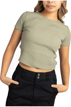 Converse Tops y Camisetas WOMENS RIBBED SLIM para mujer