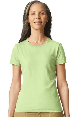 Gildan Camiseta manga larga Softstyle para mujer