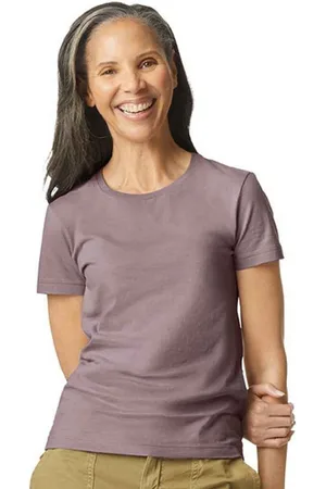 Gildan Camiseta manga larga Softstyle para mujer