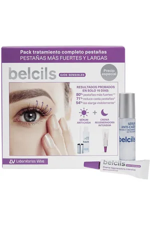 Belcils Tratamiento facial Tratamiento Completo Pestañas Estuche para mujer