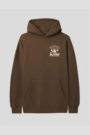 Butter Goods Jersey SUDADERA ALL TERRAIN CHOCOLATE para hombre