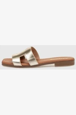 Kamome Sandalias SANDALIA ALAIA PLATINO para mujer