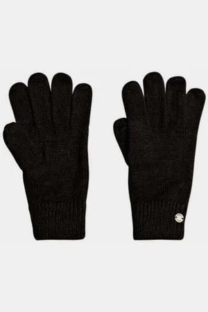 Roxy Cinturón GUANTES DE PUNTO NEGRO MUJER Love Today ERJHN03177 para mujer