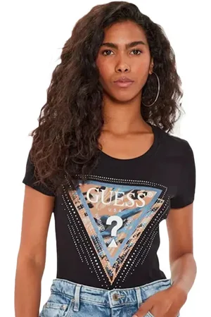 Guess Camiseta G print strass para mujer