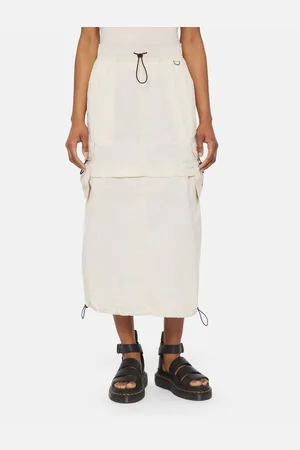 Dickies Falda JACKSON SKIRT DK0A4YV7-F90 WHITECAP GRAY para mujer