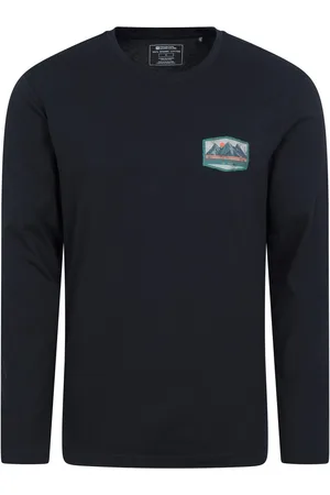 Mountain Warehouse Camiseta manga larga MW3341 para hombre