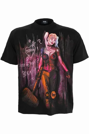 Dessins Animés Camiseta manga larga Trick Or Treat para mujer