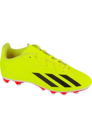 adidas Zapatillas de fútbol X Crazyfast Club Jr FXG para niño