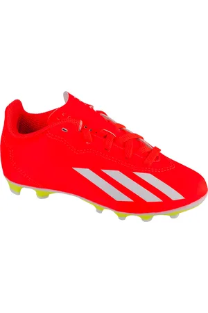 adidas Zapatillas de fútbol X Crazyfast Club Jr FXG para niño