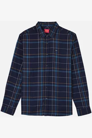 Oxbow Camisa manga larga Chemise COLK para hombre