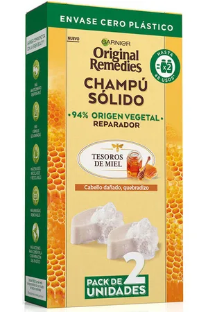 Garnier Champú Original Remedies Champú Sólido Tesoros De Miel 2 X para mujer