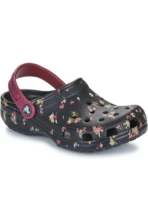 Crocs Zuecos Classic Ditsy Floral Clog K para niña