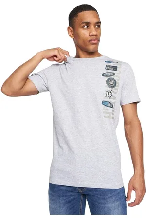 Crosshatch Camiseta manga larga Pepperhill para hombre